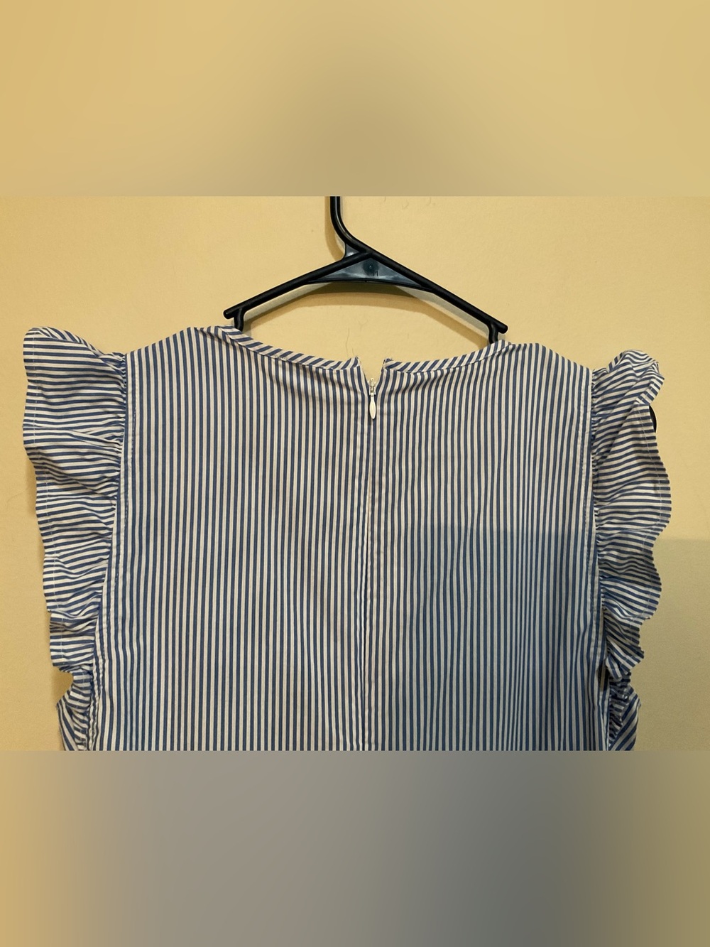 J. Crew Smocked flutter-sleeve midi dress - Picture 8 of 8